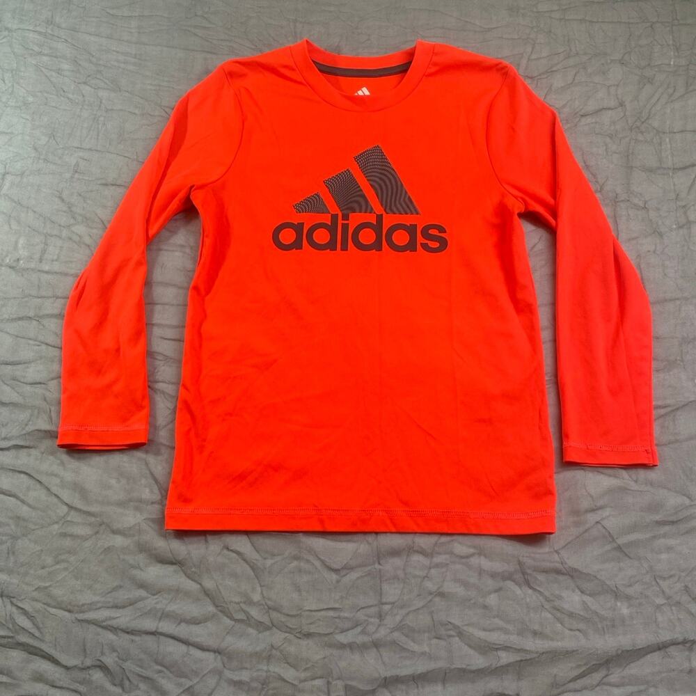 Adidas Boys Long Sleeve Shirt Size 7